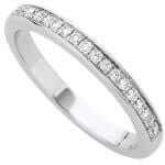 White Gold Watch Set Diamond Band C881