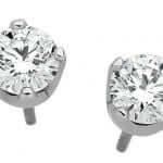Four Claw Set Earrings C904
