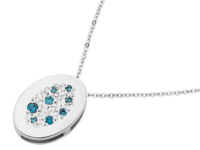 Random Set Blue Diamond Pendant C773