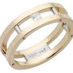 Spaced Riveted Diamond Ring C623