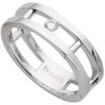 Spaced Riveted Diamond Ring C622