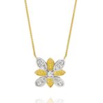 yellow diamond pendant jewellery award design finalist
