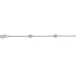 bezel set diamond gold bracelets c1140