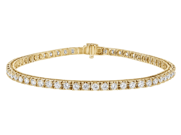 ladies gold belcher bracelet chain c1136