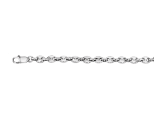 18ct white gold marine bracelet