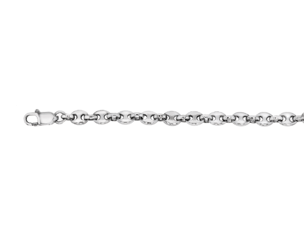 18ct white gold marine bracelet
