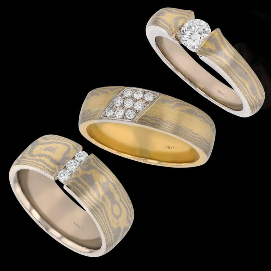 handmade mokume gane rings melbourne