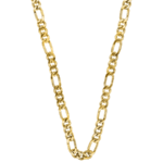 men’s gold figaro necklace chains
