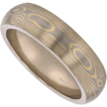gold mokume gane ring for men c700 5
