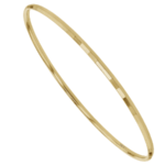 ladies gold bangle with cube pattern