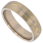gold mokume gane ring for men c700 5
