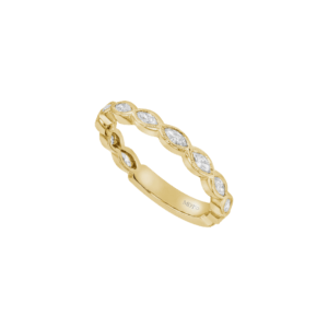 marquise diamond wedding band c1069 yellow gold 2