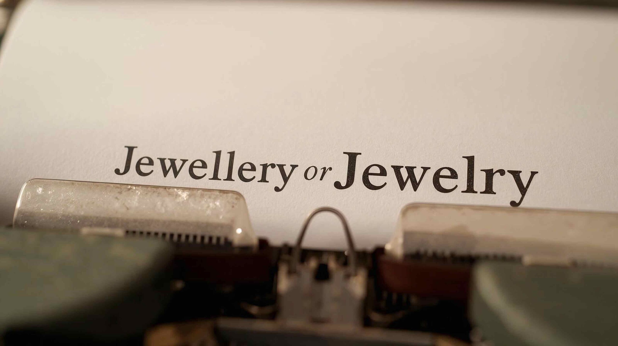 jewellery or jewelry - how is it spelled?