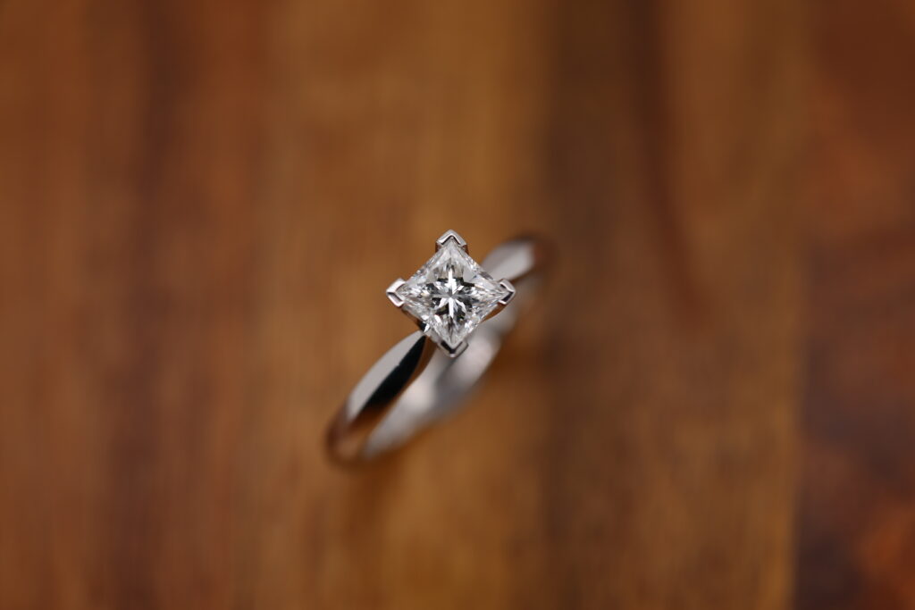 Princess Cut Diamond Engagement Ring