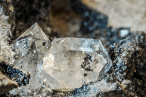 A rough diamond in its natural habitat