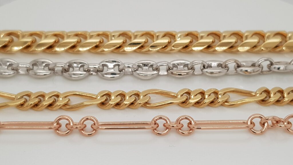 Gold-rose-white- gold bracelets