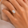 Sophia Stallone’s Oval Diamond Engagement Ring: A Timeless Solitaire