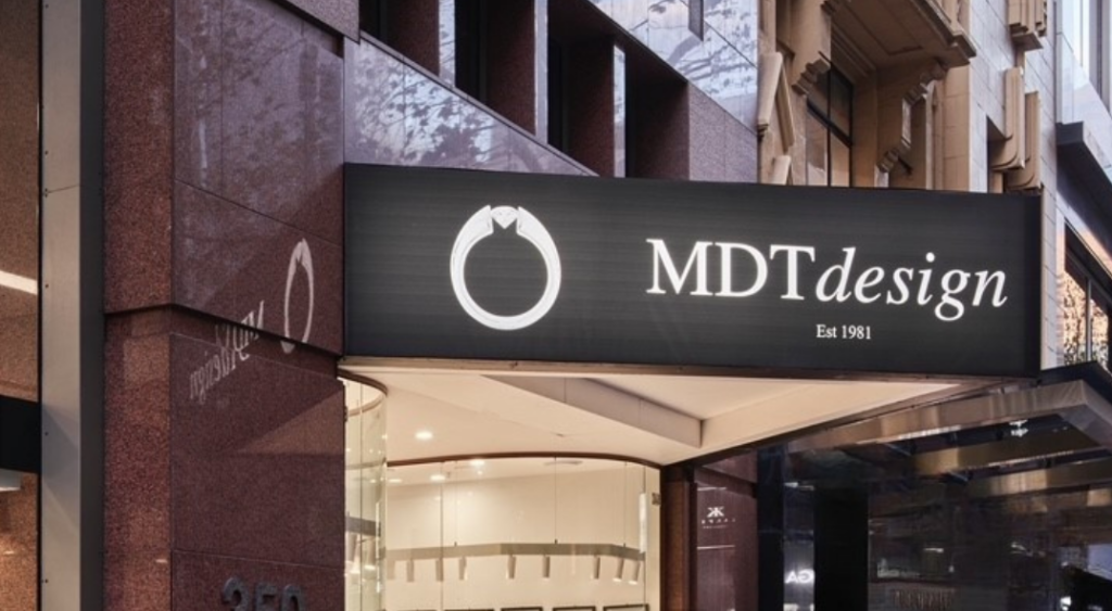 Melbourne collins st mdt design boutique storefront